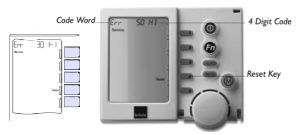 brivis wall control with error code